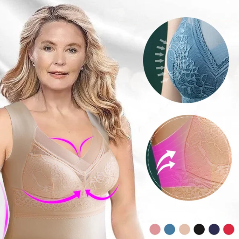 "Elegant damtermounderställ med inbyggd BH, scoop-neck design, andningsbar polyester, svart färg för komfort och stil."