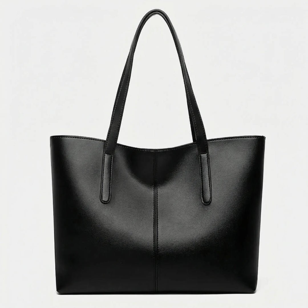 Mångsidig damväska Jessy, elegant totebag för arbete. Rymlig vardagsväska med praktisk design.