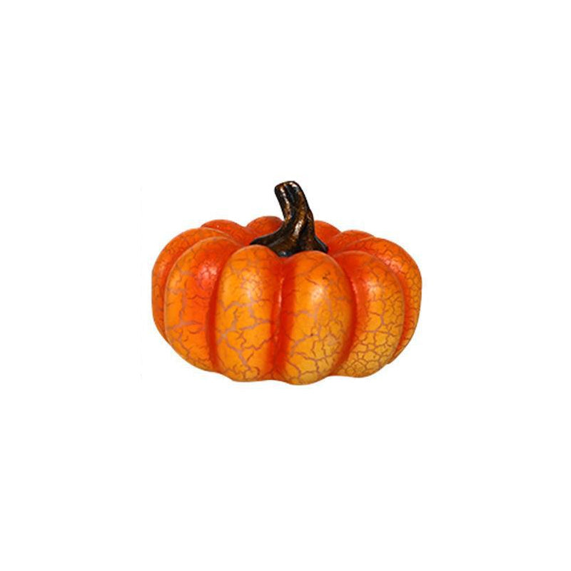 "Elegant Halloween Pumpalykta i resin, batteridriven, med klassiska element för unik spöklik hemmadekor."