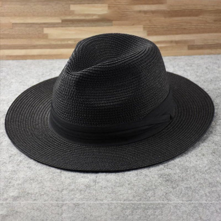 Elegant unisex Panama hatt, handgjord för maximalt solskydd under varma dagar.