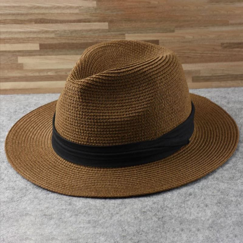 Panamahatt i naturmaterial, handgjord med stil. Perfekt unisex solhatt för alla tillfällen.