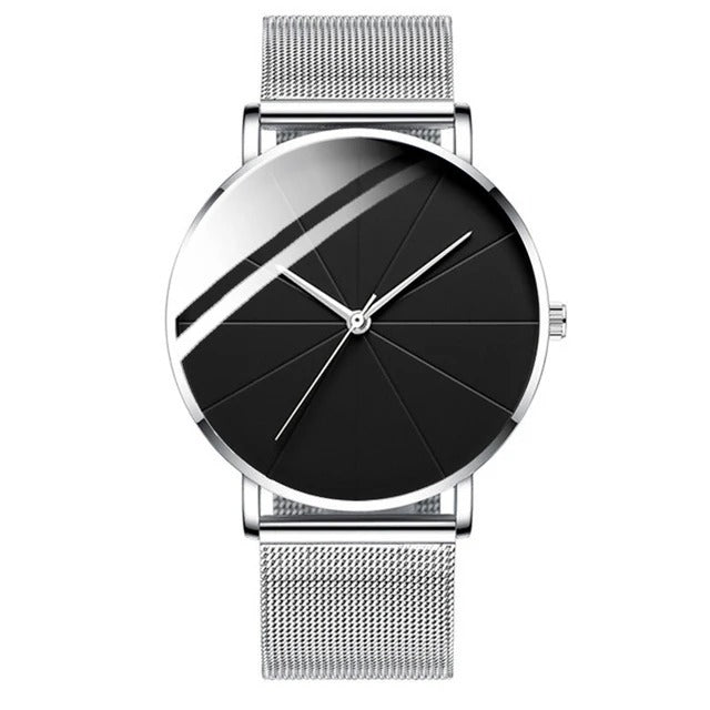 Tidlös herrklocka Titan Elegans. Premium armbandsur i rostfritt stål för den medvetne mannen.