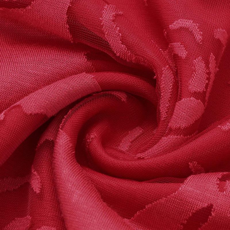 "Elegant lång spetsklänning med rund hals, blommigt mönster, A-linjeform, perfekt för festliga och vardagliga tillfällen."