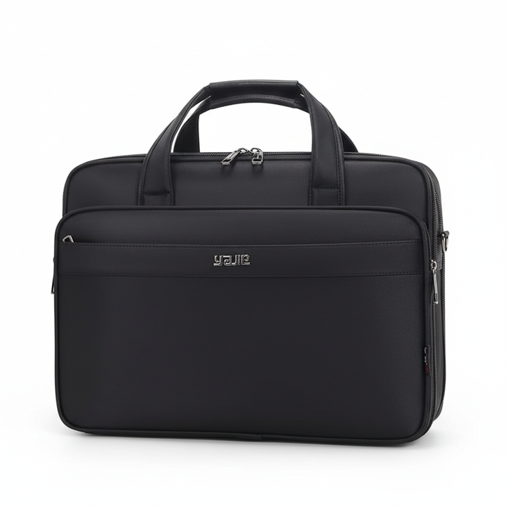 Professionell arbetsväska, unisex modell. Organiserad kontorsväska för laptop med flera fack.