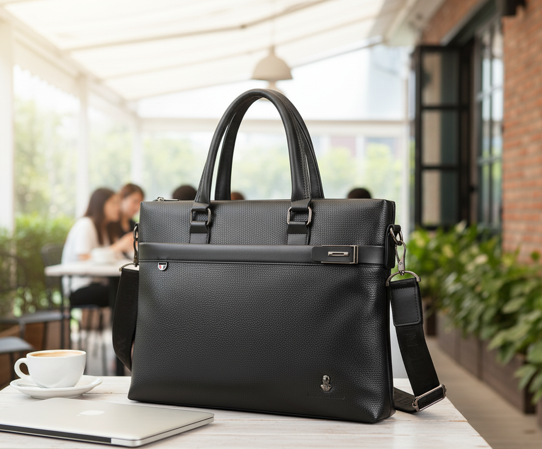Elegant laptopväska för damer. Stilren design med plats för dator och tillbehör, perfekt för arbete och pendling.