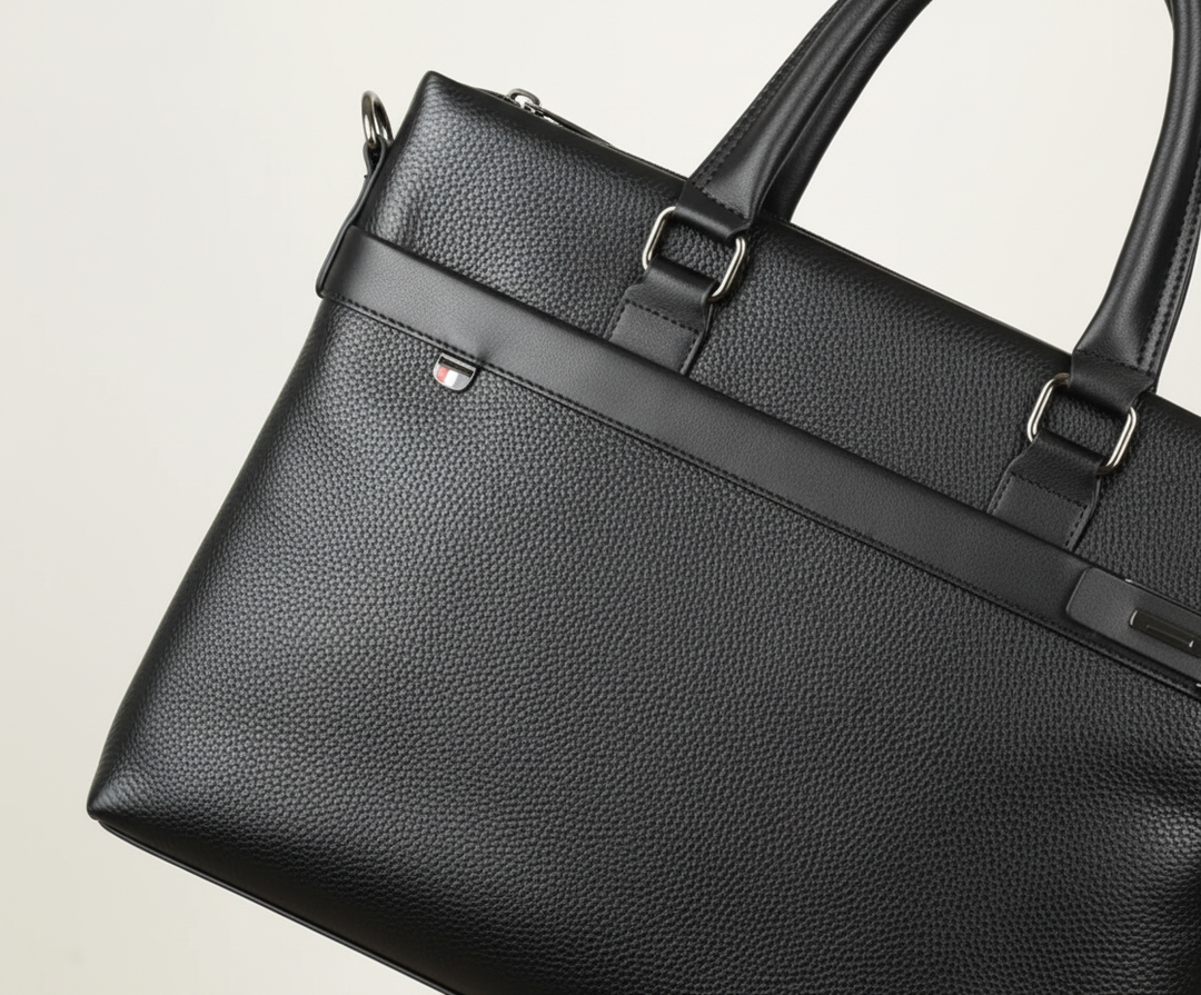Elegant axelväska för damer. Perfekt kontorsväska som håller din laptop och tillbehör organiserade och säkra.