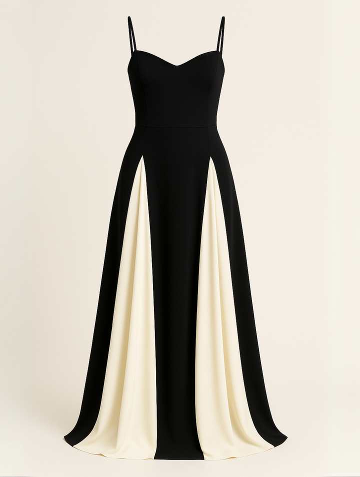 Bröllopsgästklänning för kvinnor, formell maxiklänning i elegant stil, perfekt för festliga tillfällen.