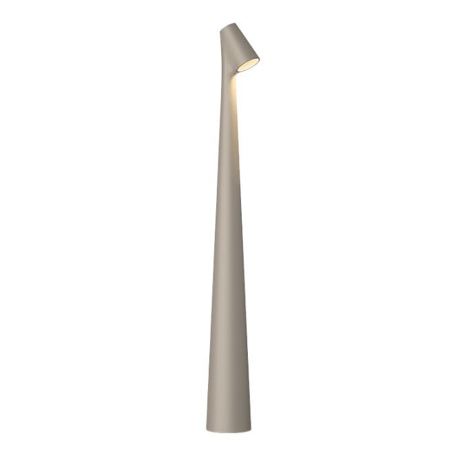 Minimalistisk LED-bordslampa för sovrummet, ger mjuk och stämningsfull belysning.