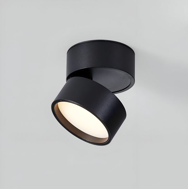 Stilig LED spotlight taklampa för vardagsrum. Modern och minimalistisk design.