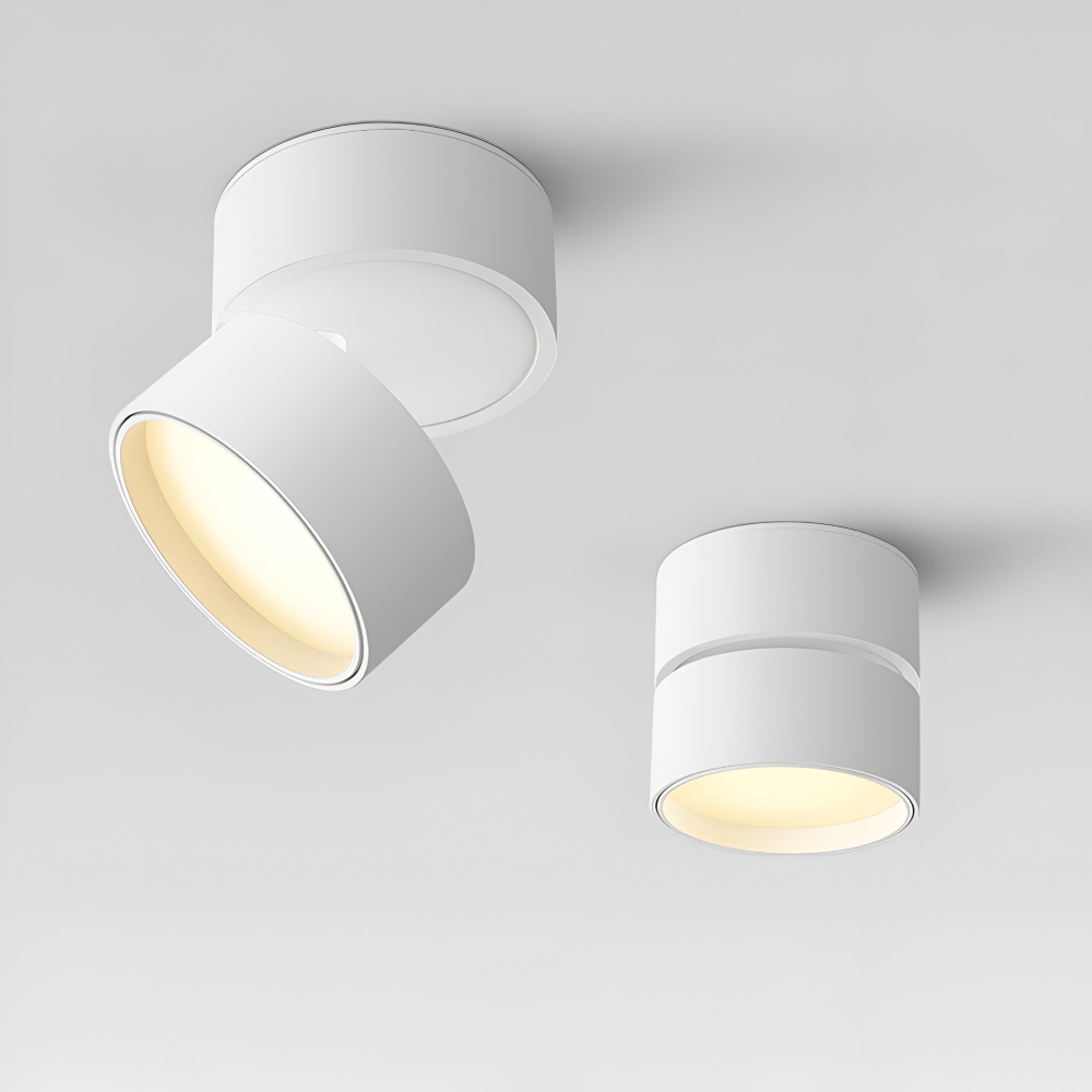 Elegant LED taklampa. Spotlights för köksbelysning. Energieffektiv och modern.