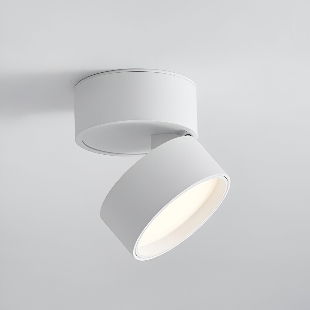 Modern LED taklampa med spotlights. Elegant för hem & trädgård belysning.