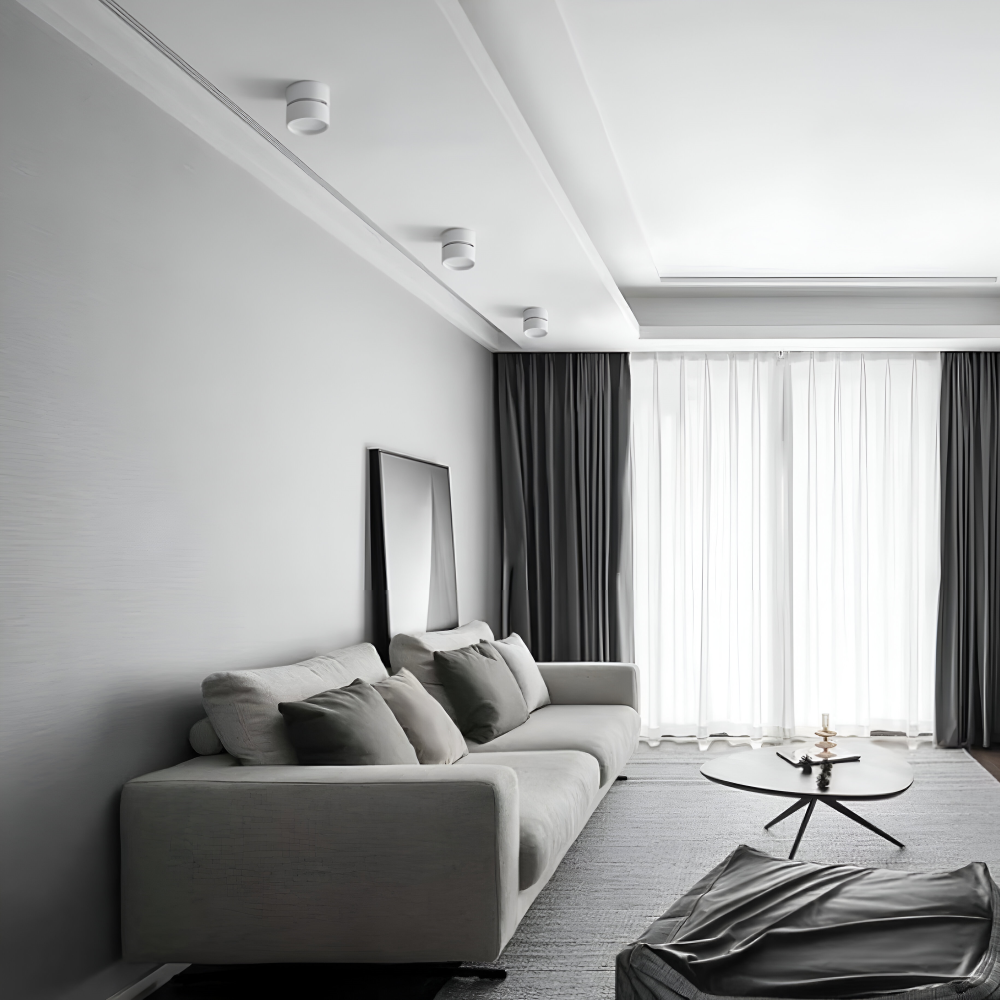 Designlampa: Modern LED spotlight taklampa. Ger stilig inomhusbelysning.