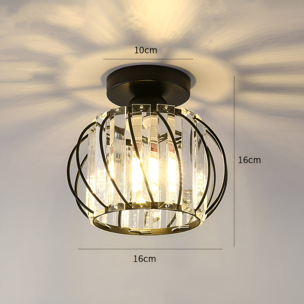 Modern LED taklampa, skandinavisk stil, en stilren detalj i varje elegant hem.