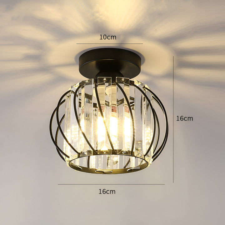 Modern LED taklampa, skandinavisk stil, en stilren detalj i varje elegant hem.