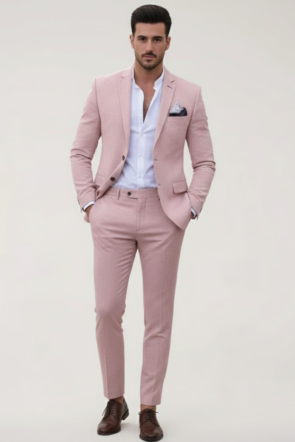 Sophistikerad svart slim fit herrdräkt, ett mångsidigt val för högtider och vardag, passar perfekt som fest- eller bröllopsklädsel.