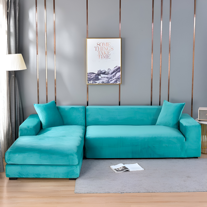 Förnya din gamla soffa med detta eleganta & funktionella möbelöverdrag.