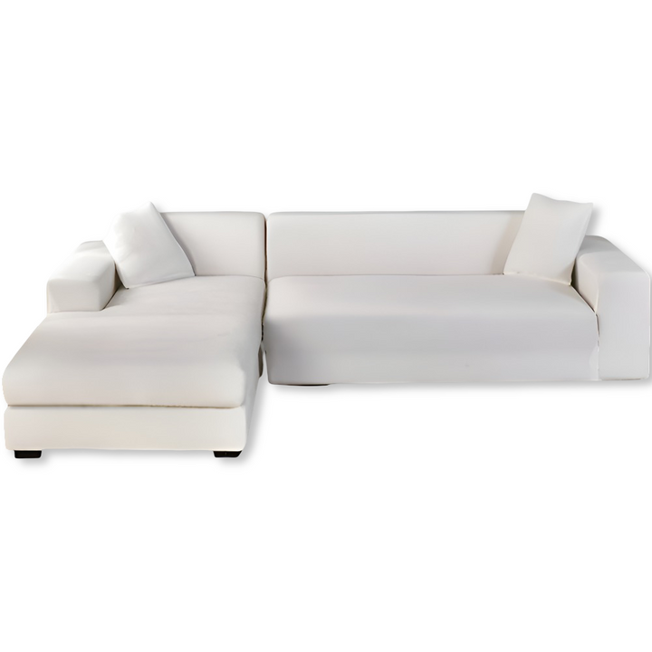 Elegant & elastiskt sofföverdrag, perfekt förnyelse & skydd i vardagsrummet.