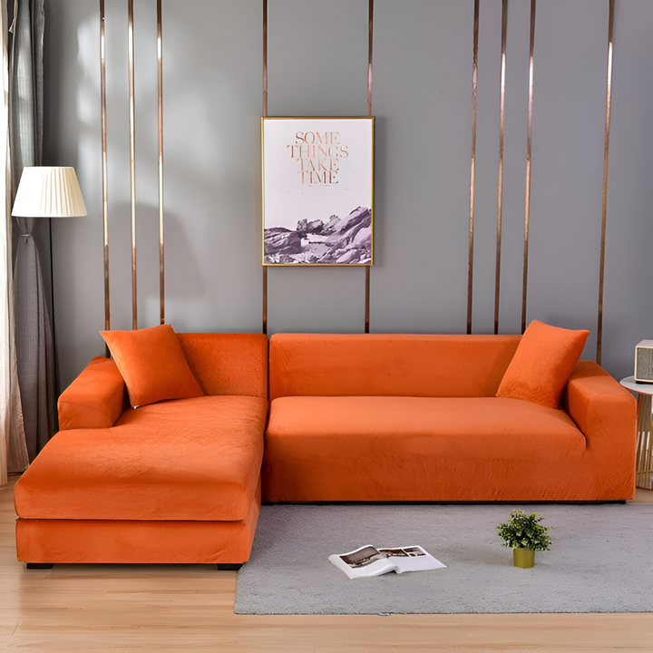 Fläckskyddande sofföverdrag med stretch, förnyar din soffa med stil & funktion.