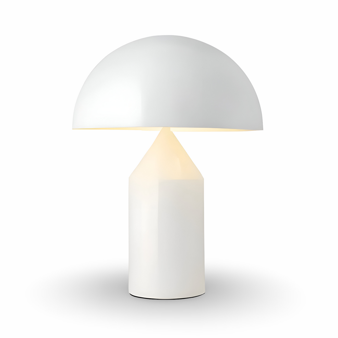 Dekorativ svamplampa för bord, modern LED-designlampa med justerbart ljus som lyfter inredningen.