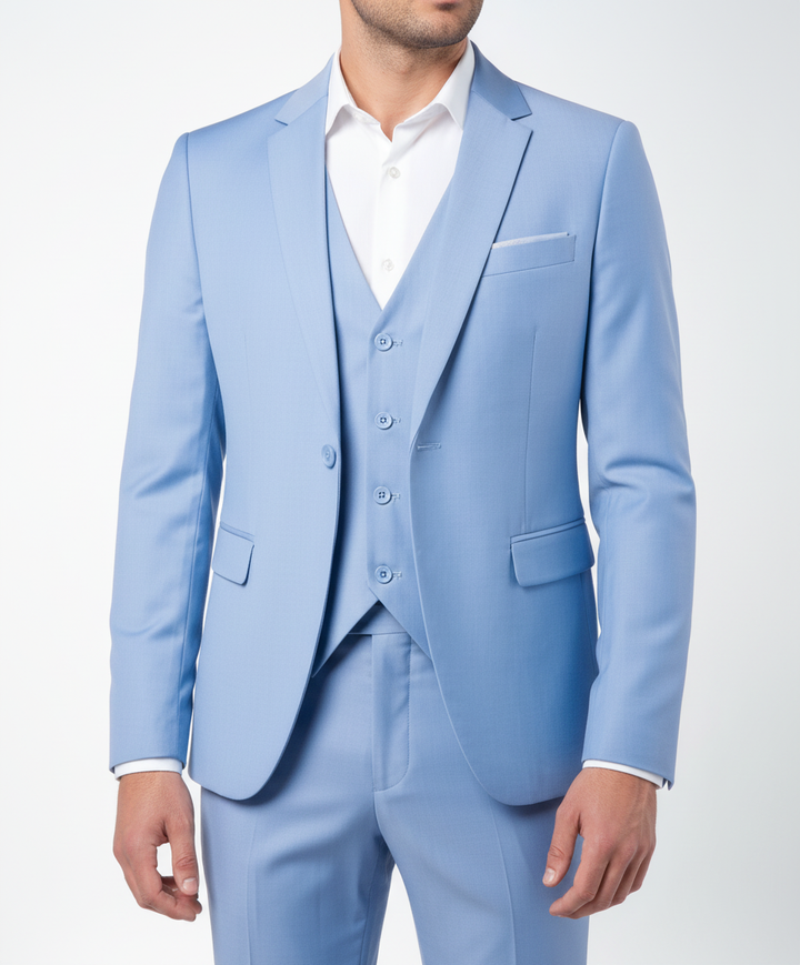 Bröllopskostym herr tredelad, elegant & skräddarsydd för en oförglömlig dag.