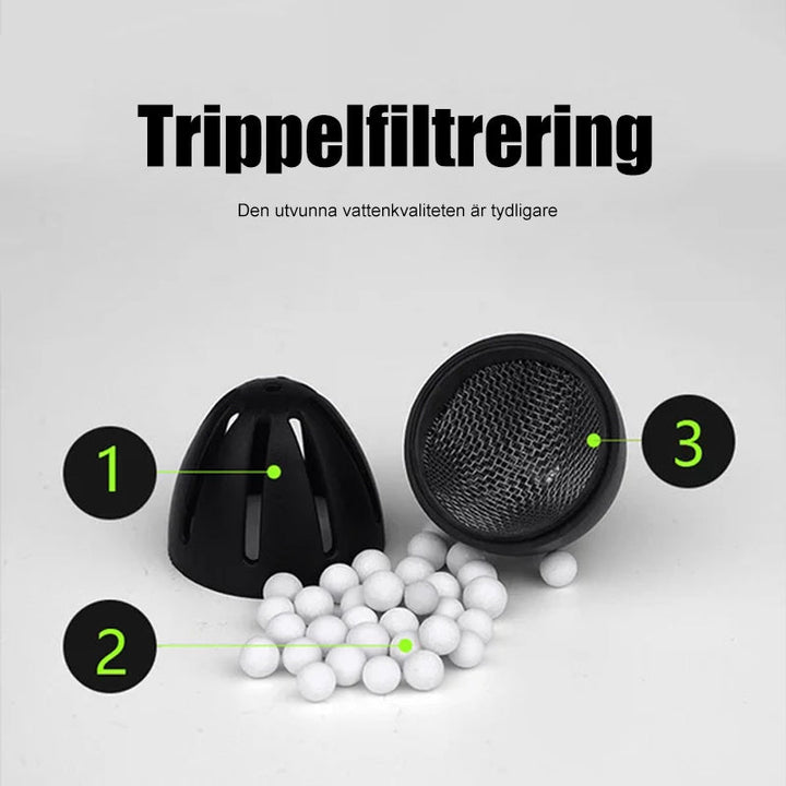 "Elegant syrepump för fiske med tyst drift, kompakt design, och betesljus för nattfiske. Perfekt för fisketurer."