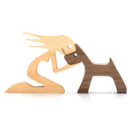 Flicka och hund #2
