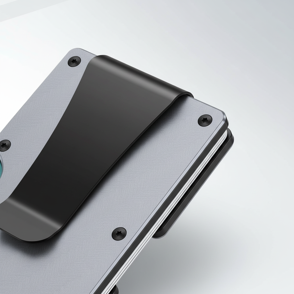 Säker herrplånbok, ultratunn med effektivt RFID-skydd. Håller korten trygga i elegant slimwallet.