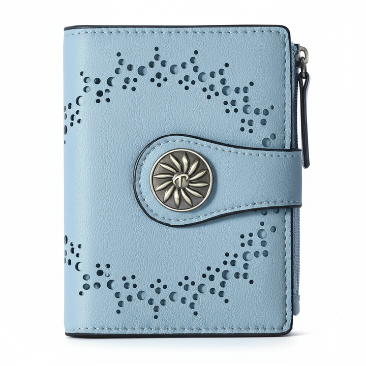 Unisex läderplånbok, en perfekt gåva med säkert RFID-skydd och elegant design.