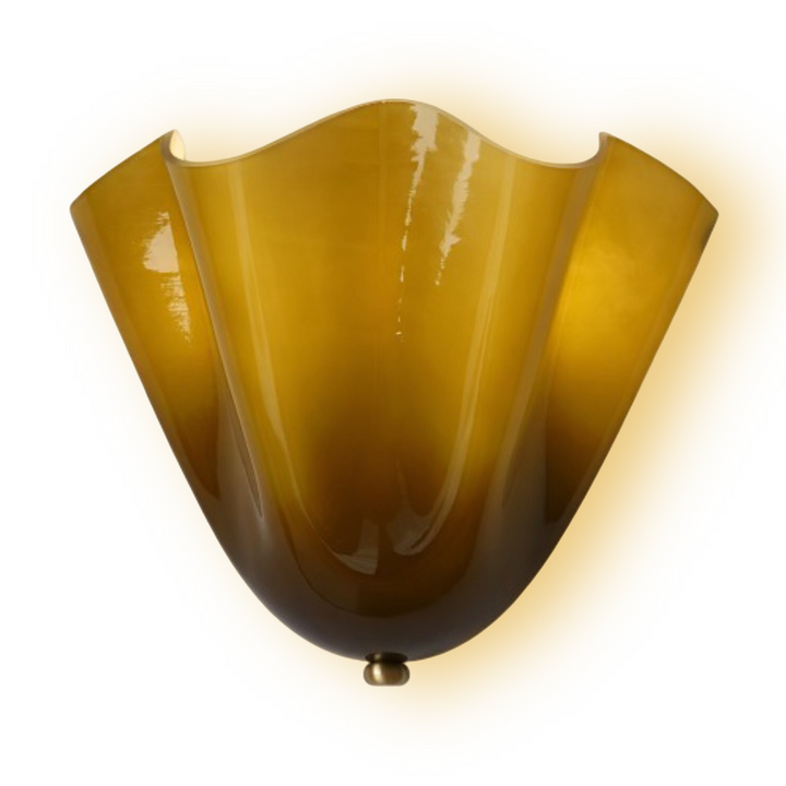 Unik designlampa, snäckformad LED-vägglampa. Perfekt för modern inredning och mysiga kvällar.