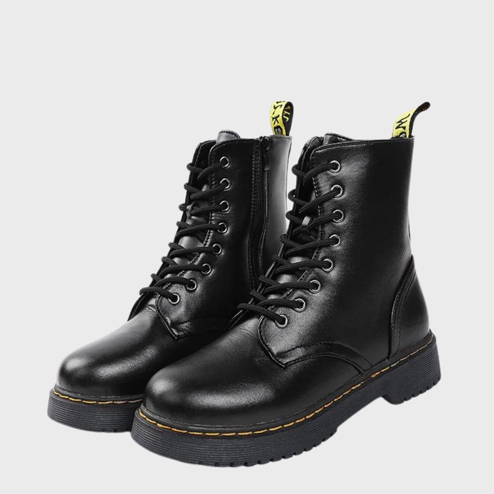 Eleganta Dambootser Luna i svart, bekväma stövlar för dam. Perfekta modeskor för alla tillfällen.