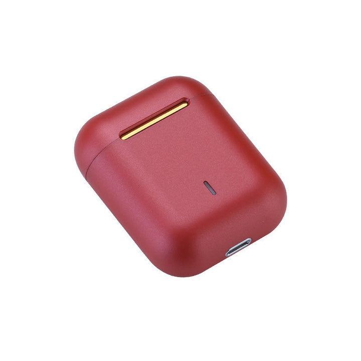 "Eleganta in-ear trådlösa Bluetooth-hörlurar i olika färger, med högkvalitativt ljud och bekväm passform för musikälskare."