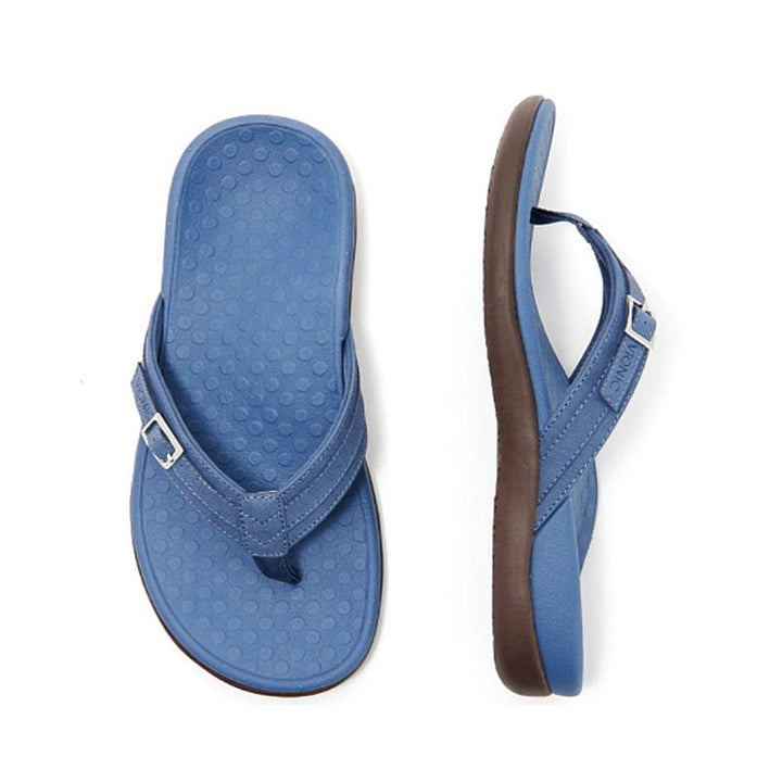 "Eleganta ortopediska damers sandaler i PU med fotstöd i olika färger för sommarbruk"