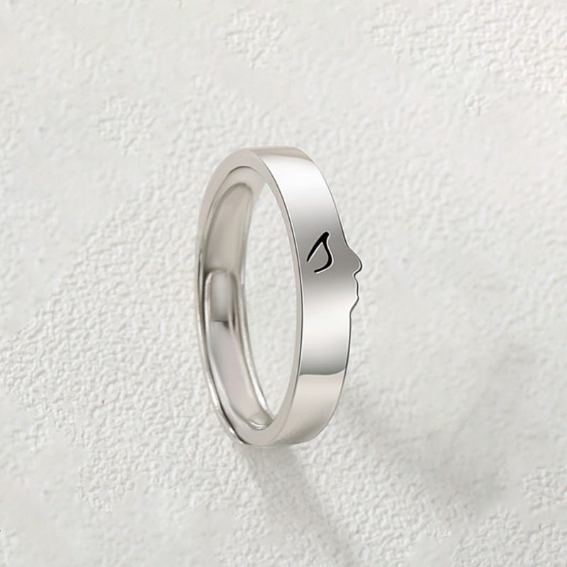 "Eleganta sterling silver parringar, infinitydesign, symbol för kärlek och samhörighet, justerbar storlek, perfekt present."