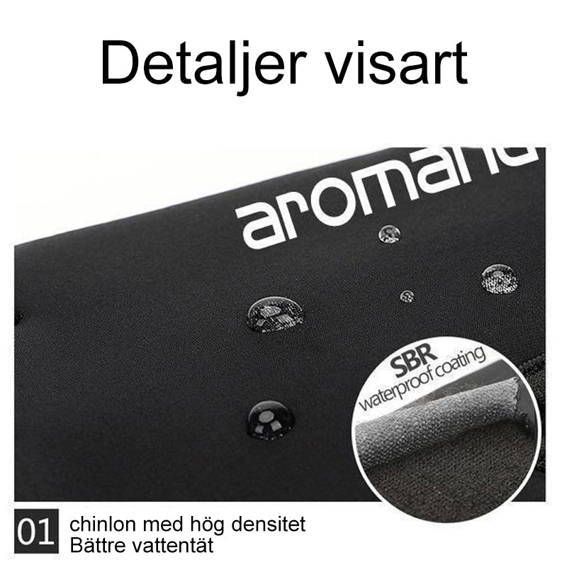 "Eleganta vinterhandskar i svart PU-läder med pekskärmsfunktion och fleecefoder för män och kvinnor"