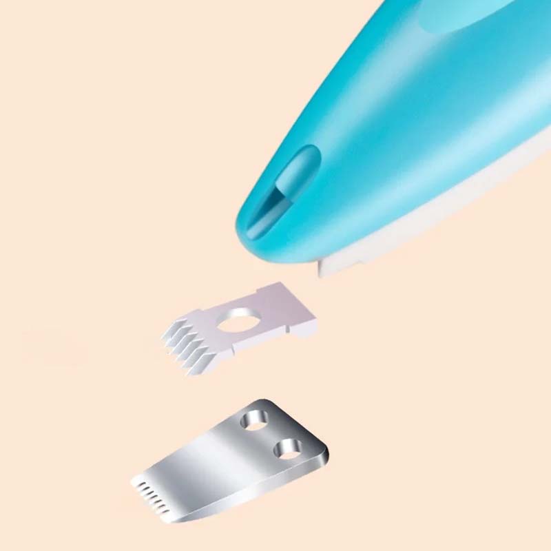 "Elektrisk hundtrimmer med LED och USB-laddning, ergonomisk design, multifunktionella skärare för precisionsgrooming."