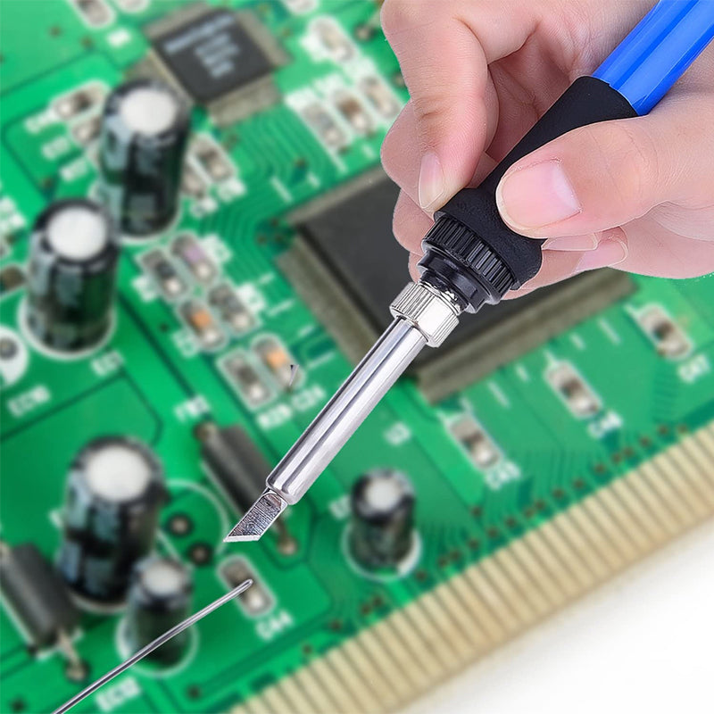 "Elektrisk lödtråd med rosin-kärna; blyfri, hög värmetålighet, för exakta elektroniska reparationer, 0.8-1.0mm diameter."