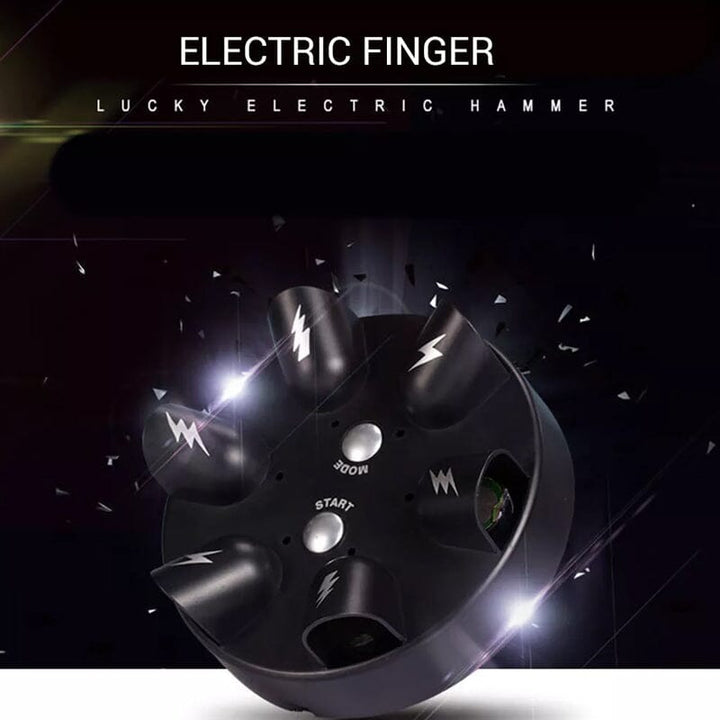 "Elektrisk Shock Roulette spel för vuxna, unisex, rund form med ljus, idealisk för fest och skratt, 6 spelare"