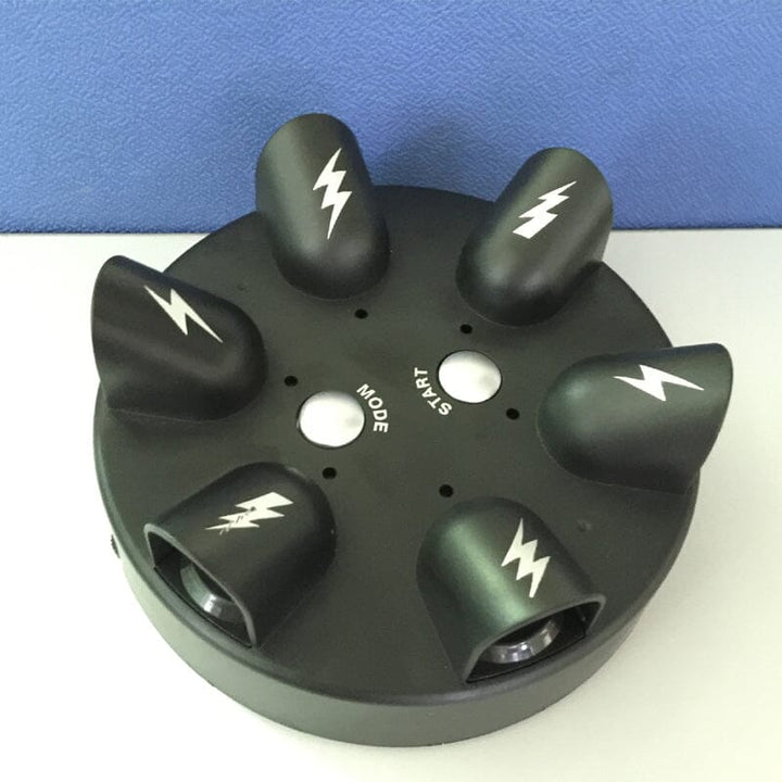 "Elektrisk Shock Roulette spel för vuxna, unisex, rund form med ljus, idealisk för fest och skratt, 6 spelare"