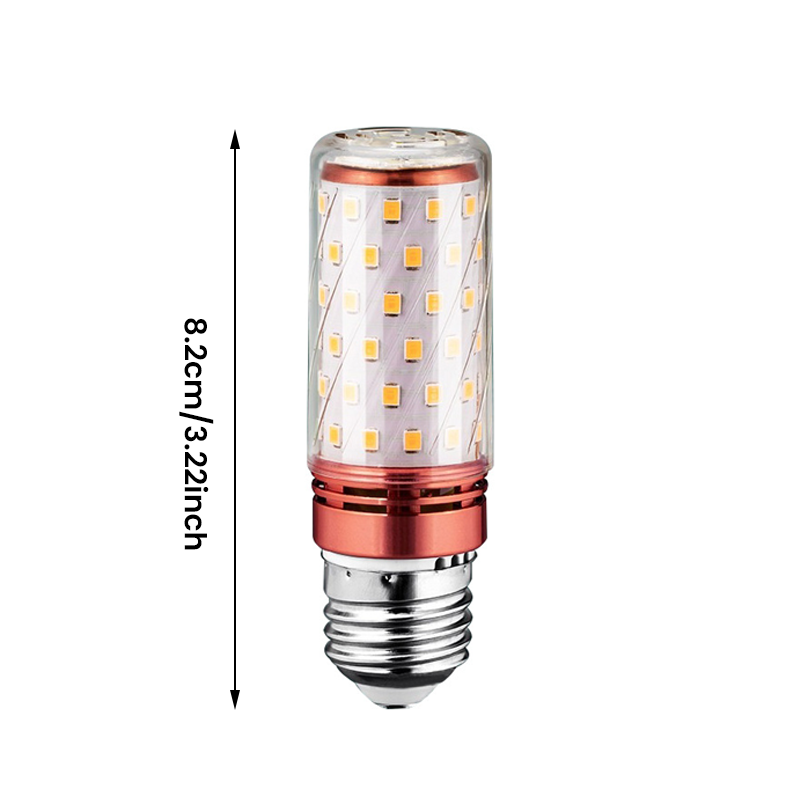 "Energibesparande LED-lampa med 360° ljusvinkel, utomhusbelysning, hög hållbarhet, energieffektivitet, varmt och vitt ljus."