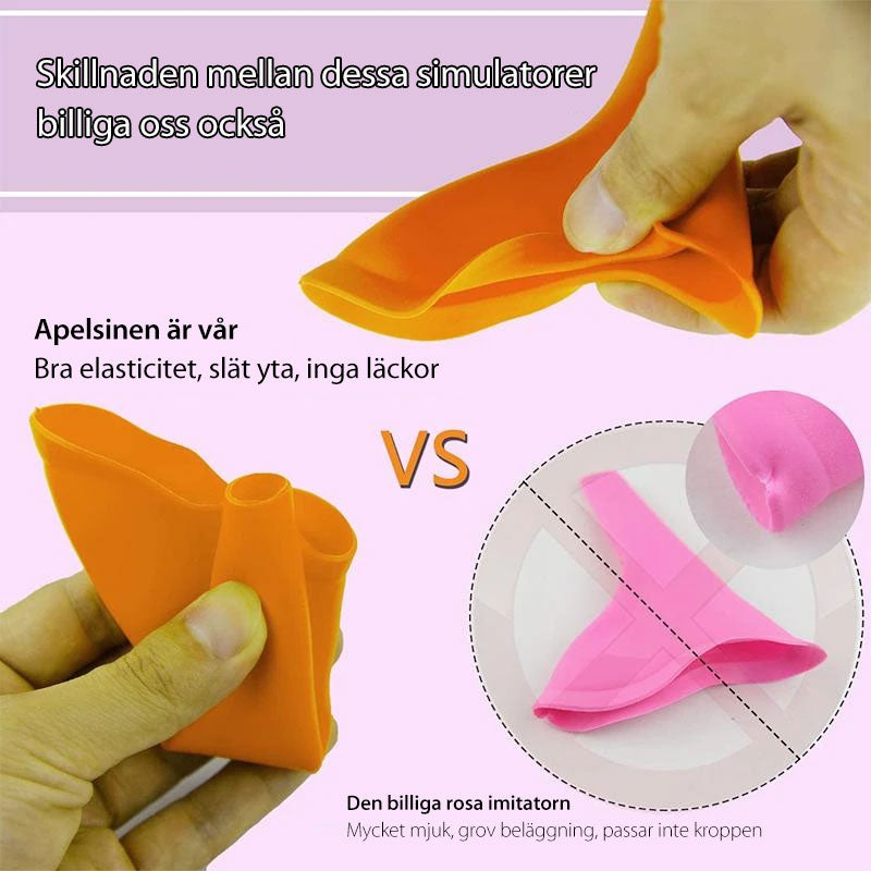 Ergonomisk kisstratt för kvinnor, rosa, portabel, stänksäker, för resor och utomhusbruk, hygienisk silikon.