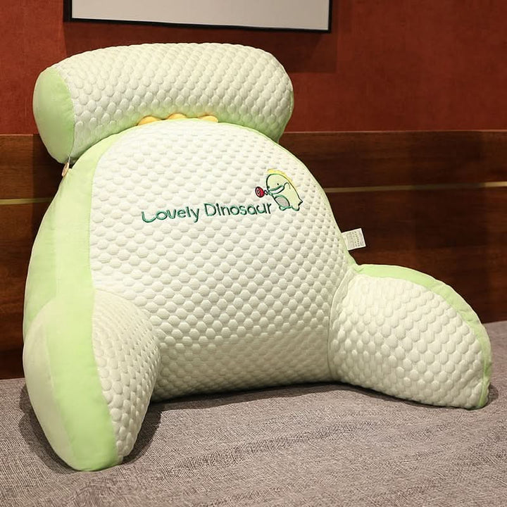 Ergonomisk komfortkudde med charmigt djurmotiv, perfekt som dekorationskudde och avlastande stöd.