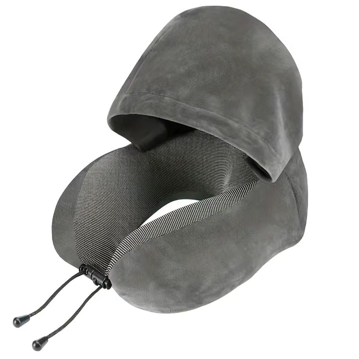 Njut av maximal komfort med denna ergonomiska nackkudde i memory foam under din nästa flygresa eller bilresa.