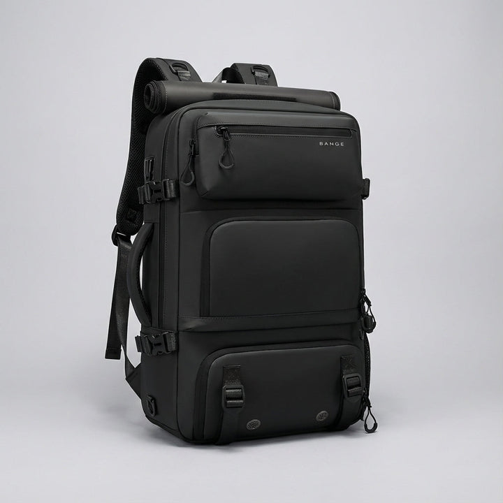 Organiserad Safebound pendlingsryggsäck med flera fack för laptop, böcker & tillbehör. Smart förvaring.