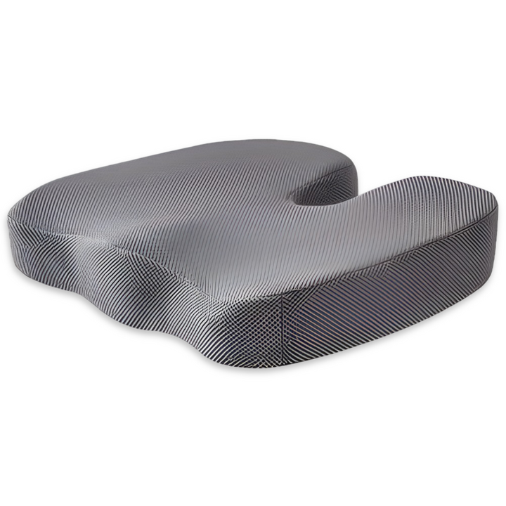 Sittkudde för bil och hem, ergonomisk memoryskum för smärtlindring i rygg och höfter, portabel design.