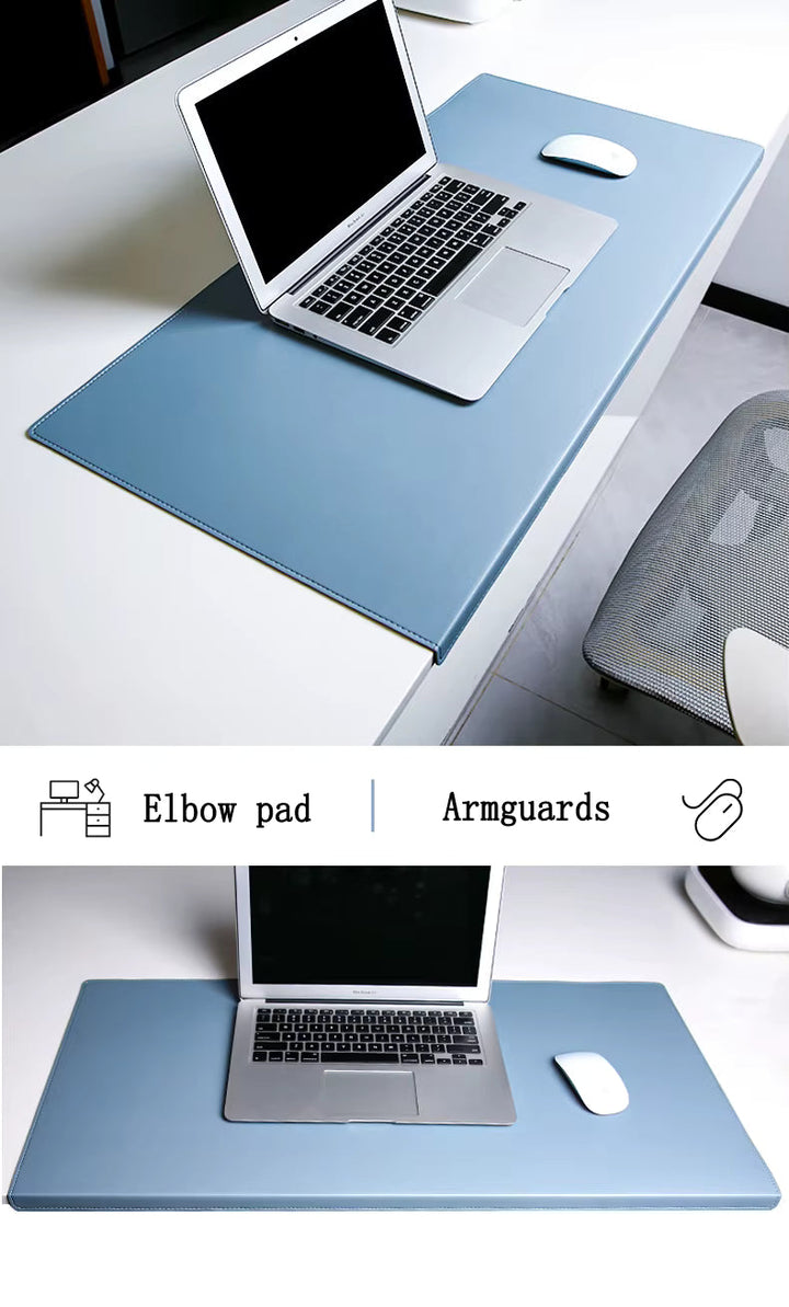 Skrivbordsmatta med handledsstöd för kontor & gaming, ergonomisk, halkfri och bekväm för långa sessioner.