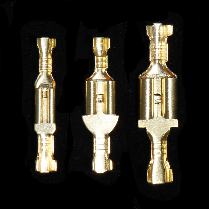 "Ergonomiskt krimpverktygssats för män, robust högkvalitativt stål, inkluderar 450 trådanslutningar och ändhylsor."