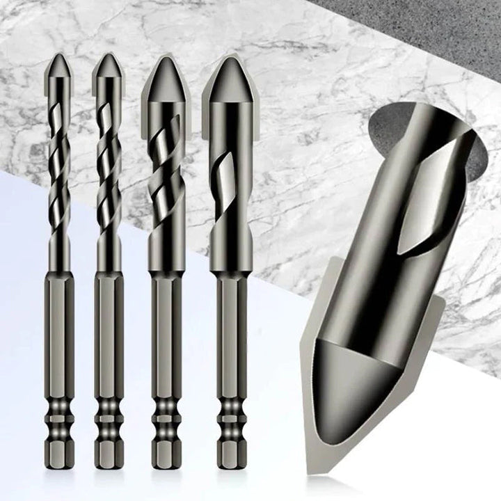"Excentriskt borr med skevt huvud, robust design för metall och trä, erbjuder precision och hållbarhet för tuffa uppgifter."