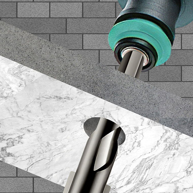 "Excentriskt borr med skevt huvud, robust design för metall och trä, erbjuder precision och hållbarhet för tuffa uppgifter."