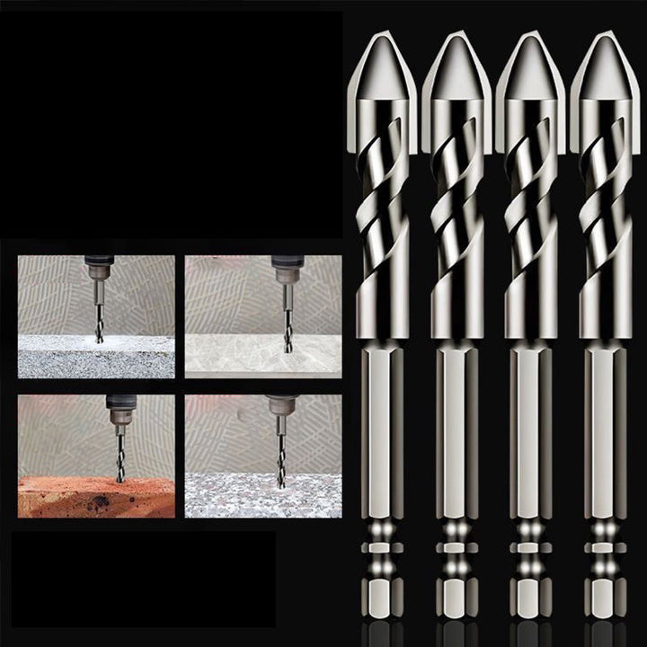 "Excentriskt borr med skevt huvud, robust design för metall och trä, erbjuder precision och hållbarhet för tuffa uppgifter."