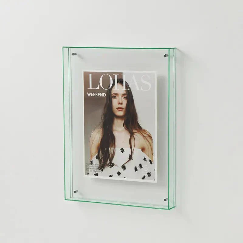 Högkvalitativ akrylram för foton. Stilren display i modern färgglad design för ditt hem.